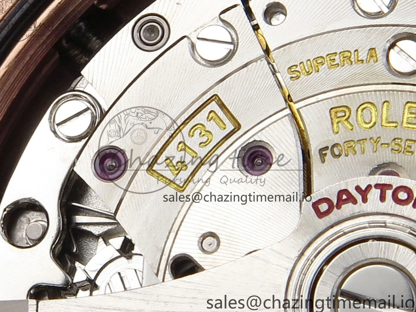 SH4131 Dial V5 Edition 126505 Braclet RG QF on 1:1 RG Daytona Best Black 0510